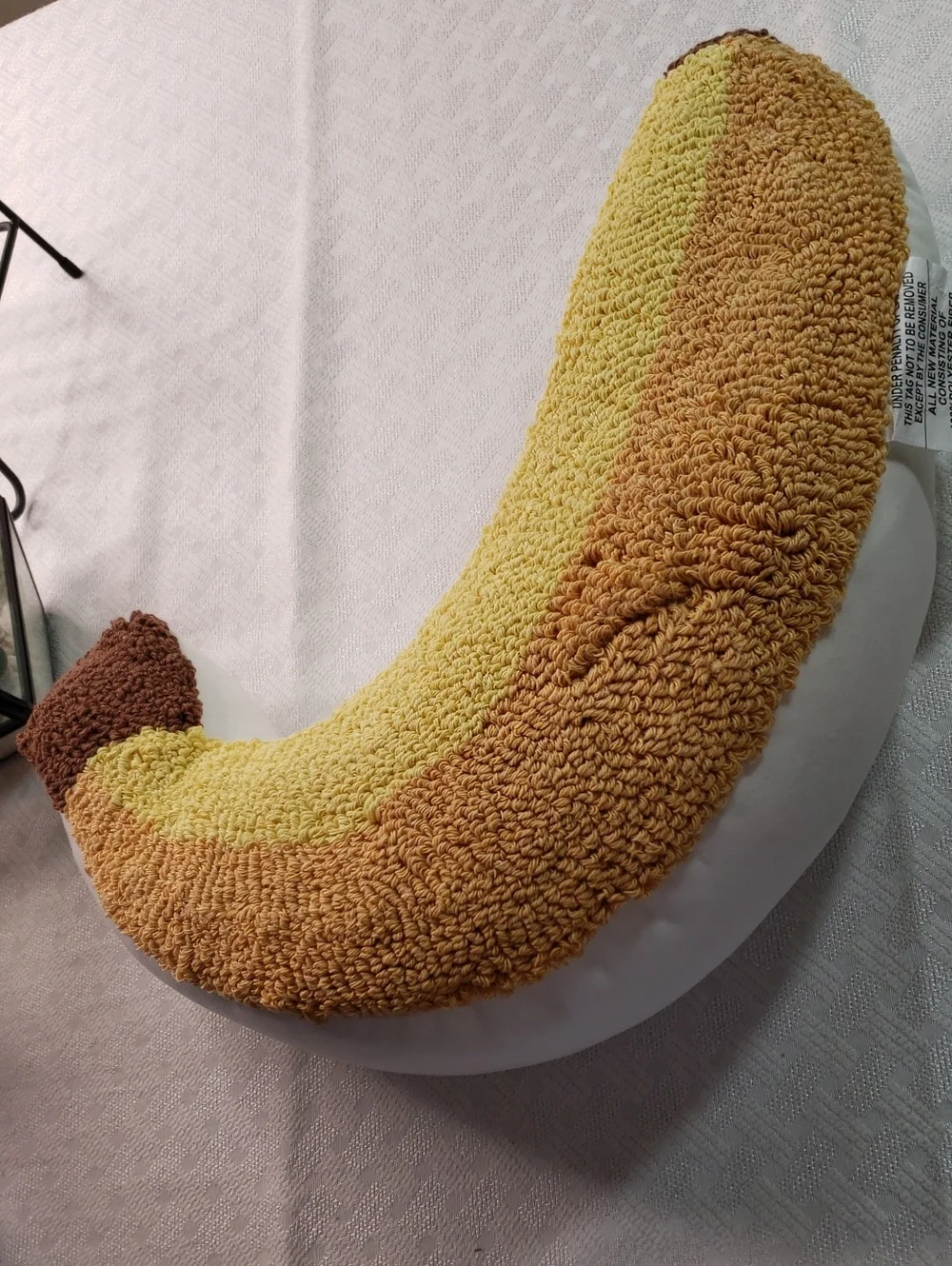 Banana  Pillow Novelty Yellow Soft